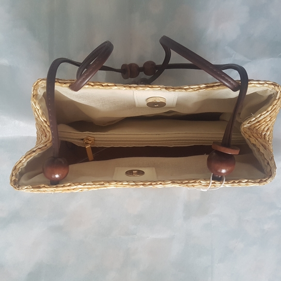 Urban Expression straw bag, brand new with tag on, vegan - Picture 4 of 8